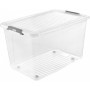 keeeper Bote de rangement \"leo\", 56 litres, transparent