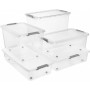 keeeper Bote de rangement sous lit \"leo\", 53 litres
