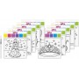 HEYDA Kit d\'aquarelles \"Princesse\", 10 motifs