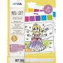 HEYDA Kit d\'aquarelles \"Princesse\", 10 motifs