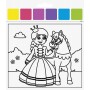 HEYDA Kit d\'aquarelles \"Princesse\", 10 motifs