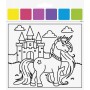 HEYDA Kit d\'aquarelles \"Princesse\", 10 motifs