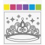 HEYDA Kit d\'aquarelles \"Princesse\", 10 motifs