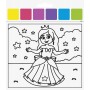 HEYDA Kit d\'aquarelles \"Princesse\", 10 motifs