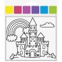 HEYDA Kit d\'aquarelles \"Princesse\", 10 motifs