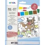 HEYDA Kit d\'aquarelles \"Ferme\", 10 motifs