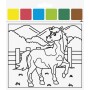 HEYDA Kit d\'aquarelles \"Ferme\", 10 motifs