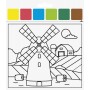 HEYDA Kit d\'aquarelles \"Ferme\", 10 motifs