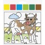 HEYDA Kit d\'aquarelles \"Ferme\", 10 motifs