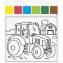 HEYDA Kit d\'aquarelles \"Ferme\", 10 motifs