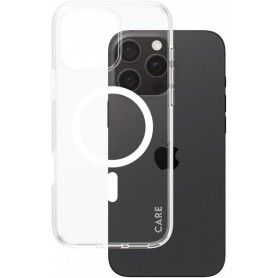 PanzerGlass CARE Flagship Colors iPhone 16 Pro Max weiß