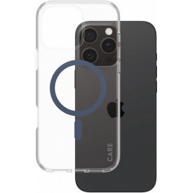 PanzerGlass CARE Flagship Colors iPhone 16 Pro Max blau