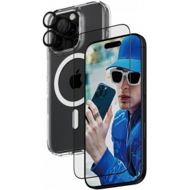 PanzerGlass 3in1 Protection Bundle iPhone 16 Pro