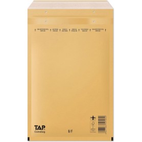 Pack F MARRON - 100 x Enveloppes à bulles 240x350mm