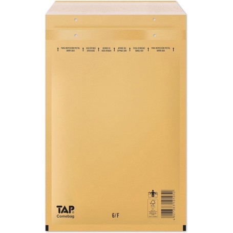 Pack F MARRON - 100 x Enveloppes à bulles 240x350mm