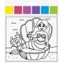 HEYDA Kit d\'aquarelles \"Princesse\", 10 motifs