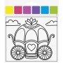 HEYDA Kit d\'aquarelles \"Princesse\", 10 motifs