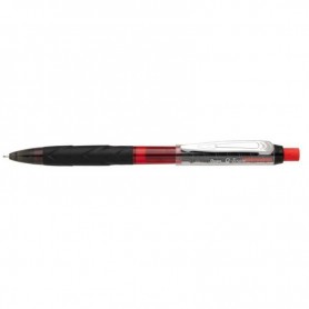 Pentel Porte-mines Q-Erase, 0,7 mm, noir/rouge