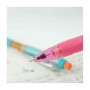 Pentel Porte-mines Q-Erase, 0,7 mm, noir/rouge