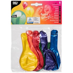 PAPSTAR Ballon de baudruche \"Metallic\", assorti