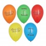 PAPSTAR Luftballons \"Happy Birthday\", farbig sortiert