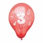 PAPSTAR Zahlenluftballons \"3\", rund, farbig sortiert