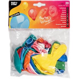 PAPSTAR Luftballons, Durchmesser: 290 mm, farbig sortiert