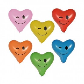 PAPSTAR Luftballons \"Blinky Heart\", farbig sortiert