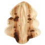 PAPSTAR Assiette feuille de palmier \"pure\" Christmas Tree