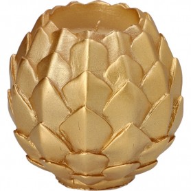 PAPSTAR Bougie sphrique \"Pine Cone\", or