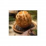 PAPSTAR Bougie sphrique \"Pine Cone\", or