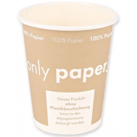 NATURE Star Gobelet pour caf en papier dur \"Only Paper\"
