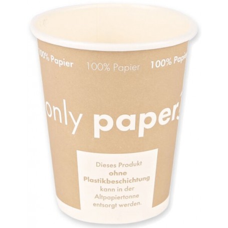NATURE Star Gobelet pour caf en papier dur \"Only Paper\"
