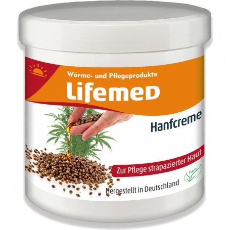 Lifemed Crme de chanvre, pot de 250 ml