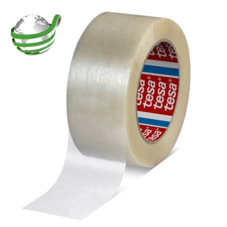 tesapack Ruban adhsif d\'emballage 60418, PET, 50 mm x 132 m