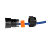 LogiLink Connecteur de cble Patch extrieur, Cat. 6, blind