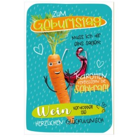 SUSY CARD Geburtstagskarte Wiggle \"Mhre\"