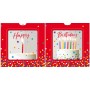 SUSY CARD Carte d\'anniversaire 3D Sliding card \"Bougie\"