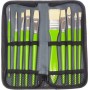 kangaro Set de pinceaux pour peinture l\'huile, 10 pices