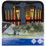 kangaro Set de pinceaux aquarelle, 10 pices, dans un tui