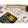 kangaro Set de pinceaux acrylique, 10 pices, dans un tui