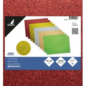 kangaro Carton paillet, 250 x 350 m, assorti en 5 couleurs