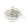 kangaro Anneau porte-cl, mtal, diamtre: 20 mm, argent