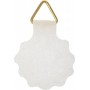 kangaro Attache pour cadre, diamtre: 30 mm, rond, blanc