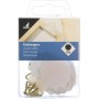 kangaro Attache pour cadre, diamtre: 30 mm, rond, blanc