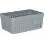 NHG Corbeille de rangement SEOUL ORGANIZER XL, gris