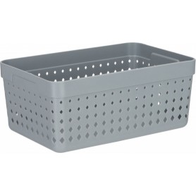 NHG Corbeille de rangement SEOUL ORGANIZER XL, gris