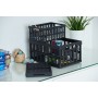 NHG Caisse de rangement pliante, PP, 11,5 litres, bleu