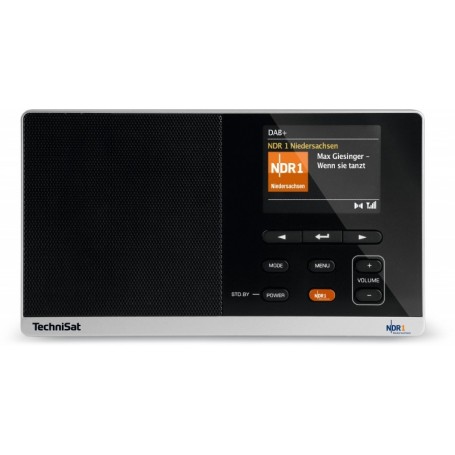 TechniSat Digitradio 215 NDR 1 Dabbi Edition schwarz/silber