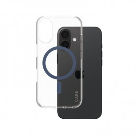 PanzerGlass CARE Flagship Colors iPhone 16 blau